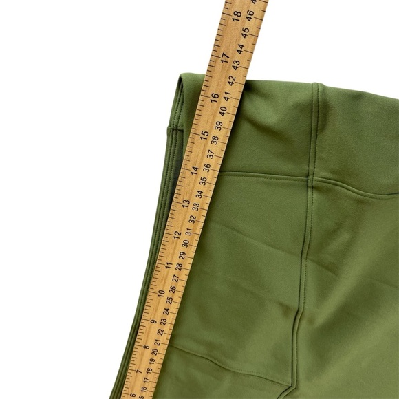 NWT BANDIER LeOre Andria Leggings 2X Olive Green High Waist Plus Size Activewear - Picture 10 of 12